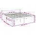 Letto per Anziani Bianco 180x200 cm Super King Legno di Pino - Foto miniatura 3