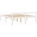 Letto per Anziani Bianco 180x200 cm Super King Legno di Pino - Foto miniatura 4