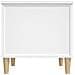 Tavolino Da Salotto Bianco 60x44,5x45 Cm In Legno Multistrato - Foto miniatura 5