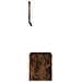 Set Mobili Da Bagno 2 Pz Rovere Fumo In Legno Multistrato - Foto miniatura 10