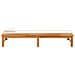 Lettino Cuscino E Guanciale Bianco Crema Legno Massello Acacia - Foto miniatura 5