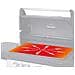 Barbecue a Gas 3 Serie WOODY LX con 3 Bruciatori Carrello per Barbecue in Legno e Tavolini Laterali Potenza 9600 W Colore Nero /Marrone /Acciaio Inossidabile - Foto miniatura 5