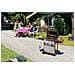 Barbecue a Gas 3 Serie WOODY LX con 3 Bruciatori Carrello per Barbecue in Legno e Tavolini Laterali Potenza 9600 W Colore Nero /Marrone /Acciaio Inossidabile - Foto miniatura 8