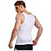 Canotta Da Uomo Camicia Muscolare Camicia Da Palestra Camicia Senza Maniche Bianco L - Foto miniatura 2