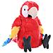 Scarlet Macaw Peluche, Animale Farcito, Peluche, Regali Per Bambini, Coccoloni 8 - Foto miniatura 2