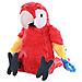 Scarlet Macaw Peluche, Animale Farcito, Peluche, Regali Per Bambini, Coccoloni 8 - Foto miniatura 4