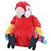 Scarlet Macaw Peluche, Animale Farcito, Peluche, Regali Per Bambini, Coccoloni 8 - Foto miniatura 1
