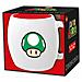 Tazza Con Scatola Super Mario 1-up Ceramica 360 Ml Nero - Foto miniatura 1