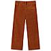 Pantaloni Per Bambini In Velluto A Coste Cognac 116 - Foto miniatura 2