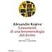 Alexandre Kojève - Lineamenti Di Una Fenomenologia Del Diritto - Foto miniatura 1
