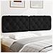 Cuscino Testiera Nero 180 cm in Velluto - Foto miniatura 7