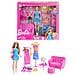 Barbie Playset Camerino Con Bambola E Accessori, Blu - Foto miniatura 2