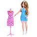 Barbie Playset Camerino Con Bambola E Accessori, Blu - Foto miniatura 4