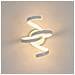 Applique Lampada Interno Moderna Parete Muro Spirale 15w Luce Calda St-004 - Foto miniatura 3