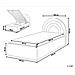 Letto Contenitore Per Bambini Tessuto Anet 90 X 200 Cm Beige - Foto miniatura 7