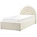 Letto Contenitore Per Bambini Tessuto Anet 90 X 200 Cm Beige - Foto miniatura 8