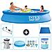 Piscina Fuori Terra - In Giro - 305x61 Cm - Blu - Include Accessori Coordinati A887 - Foto miniatura 1