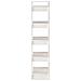 Lusso Casadino -  Libreria/divisorio Bianco 41x35x160cm In Legno Massello Di Pino - Foto miniatura 5