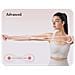 Banda Di Resistenza Arancione Con Pedale Per Piedi - Set Di 2, Bande Elastiche Tpe Per Yoga E Fitness Domestico - Foto miniatura 4