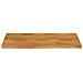 Piano Tavolo Bordi Vivi 100x60x3,8cm in Legno Massello di Mango - Foto miniatura 3