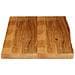Piano Tavolo Bordi Vivi 100x60x3,8cm in Legno Massello di Mango - Foto miniatura 4