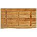 Piano Tavolo Bordi Vivi 100x60x3,8cm in Legno Massello di Mango - Foto miniatura 5