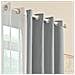 Set Di 3 Tende Oscuranti (132x160cm) - Drappeggi Moderni Ed Eleganti Per Oscurare La Stanza Grey - Foto miniatura 3