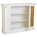 Credenza In Legno Bianco Invecchiato Con 2 Porte 130x33x99h Cm - Foto miniatura 5