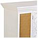 Credenza In Legno Bianco Invecchiato Con 2 Porte 130x33x99h Cm - Foto miniatura 6