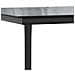 Set Salotto Giardino 3 pz con Cuscini Nero e Grigio Polyrattan - Foto miniatura 8