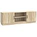 Mobile TV Rovere Sonoma 150 x 31 x 47 cm Legno ingegnerizzato - Foto miniatura 1