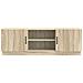 Mobile TV Rovere Sonoma 150 x 31 x 47 cm Legno ingegnerizzato - Foto miniatura 4