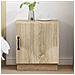 Comodino Rovere Sonoma 43 x 34,5 x 47 cm Legno ingegnerizzato - Foto miniatura 2