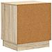 Comodino Rovere Sonoma 43 x 34,5 x 47 cm Legno ingegnerizzato - Foto miniatura 8