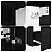 Set di mobili per il bagno 5 pcs Rovere Nero - Foto miniatura 9
