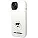 Karl Lagerfeld Klhmp14msnchbch Iphone 14 Plus 6,7 Custodia Bianca /bianca In Silicone Choupette Magsafe - Foto miniatura 1