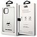 Karl Lagerfeld Klhmp14msnchbch Iphone 14 Plus 6,7 Custodia Bianca /bianca In Silicone Choupette Magsafe - Foto miniatura 3
