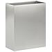 Vaso da giardino 2 pz Argento 40 x 20 x 50 cm Acciaio Inox - Foto miniatura 3
