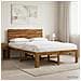 Letto matrimoniale con testiera ROSTOCK Naturale 160 x 200 cm - Foto miniatura 10
