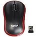 Mouse Wireless M185 Colore Nero / Rosso  - Foto miniatura 6