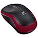 Mouse Wireless M185 Colore Nero / Rosso  - Foto miniatura 7