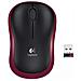 Mouse Wireless M185 Colore Nero / Rosso  - Foto miniatura 8