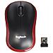 Mouse Wireless M185 Colore Nero / Rosso  - Foto miniatura 16