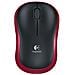 Mouse Wireless M185 Colore Nero / Rosso  - Foto miniatura 3