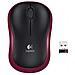 Mouse Wireless M185 Colore Nero / Rosso  - Foto miniatura 4