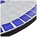 Tavolo In Ceramica Con Mosaico 60 Cm Blu / bianco - Foto miniatura 4