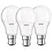 Led Base Classic A Lampada Led Forma Classica Lampadina Con Base A Baionetta B22d 85 W 220. . . 240 V 60 W Sostituzione Smerigliato 2700 K 3pack - Foto miniatura 1