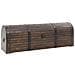 Baule in Legno Massello Stile Vintage 120x30x40 cm - Foto miniatura 1