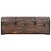 Baule in Legno Massello Stile Vintage 120x30x40 cm - Foto miniatura 7