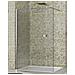 Parete Doccia Walk In 70x185h Cm Cristallo 6mm Satinato- 1 Brancetto -v1 - Foto miniatura 3